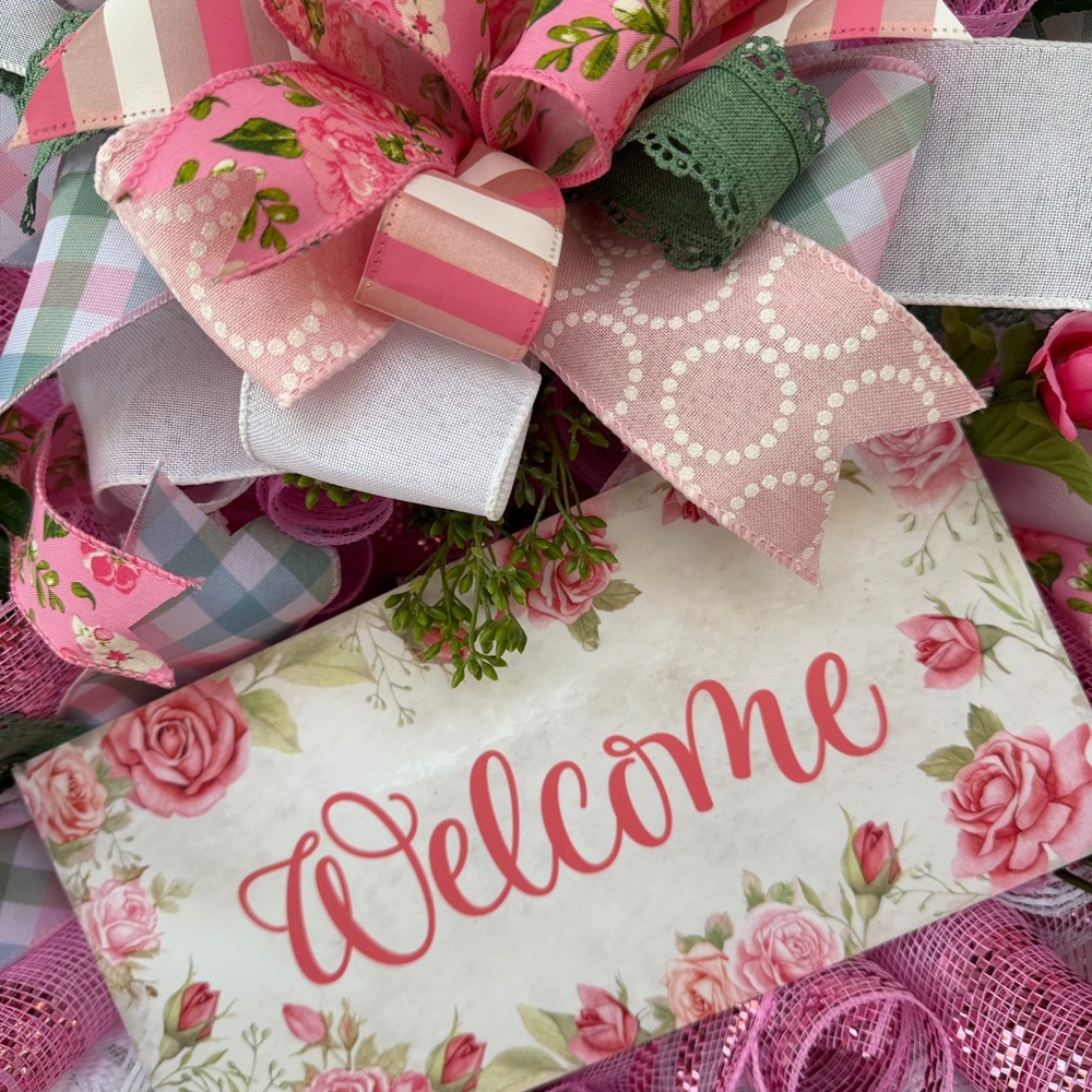 Welcome Spring Wreath 💐🌷 - Picture 6 of 6